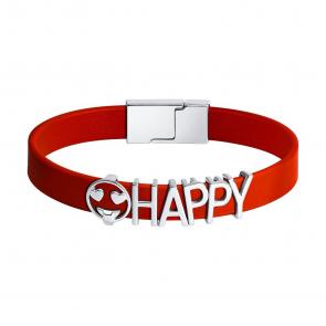 Кожаный браслет SOKOLOV с замком из серебра 94050815 фото