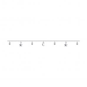 Серебряный браслет SOKOLOV с фианитом 94050945 фото