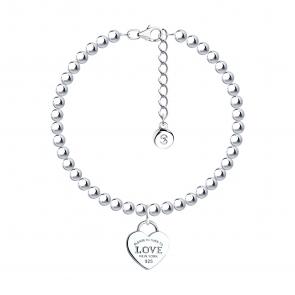 Серебряный браслет SOKOLOV 94050983 фото