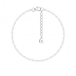 Серебряный браслет SOKOLOV с фианитом 94051037 фото