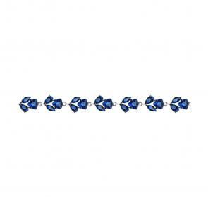 Серебряный браслет SOKOLOV с фианитом 94051047 фото