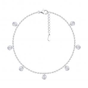 Серебряный браслет SOKOLOV с фианитом 94051067-91 фото