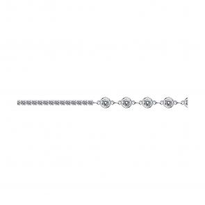 Серебряный браслет SOKOLOV с фианитом 94051130-91 фото