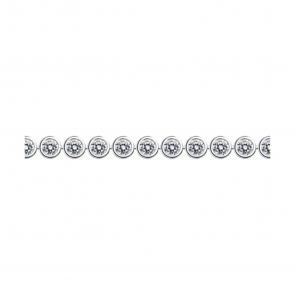 Серебряный браслет SOKOLOV с фианитом 94051153-91 фото