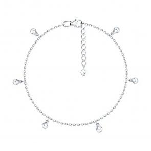 Серебряный браслет на ногу SOKOLOV 94051281 фото