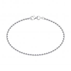 Серебряный браслет плетение Перлина SOKOLOV 94054545 фото