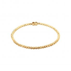 Браслет плетение Перлина из золочёного серебра SOKOLOV 94054569 фото