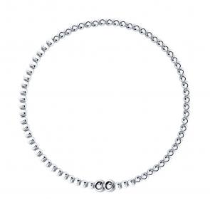 Серебряный браслет плетение Перлина SOKOLOV 94054570 фото