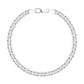 Серебряный браслет плетение Перлина SOKOLOV 94054726 фото