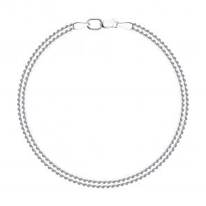 Серебряный браслет плетение Перлина SOKOLOV 94054727 фото