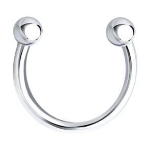 Серебряный пирсинг в бровь SOKOLOV 94060099 фото