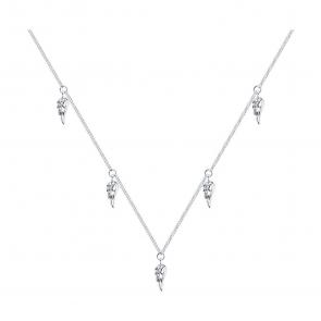 Серебряное колье SOKOLOV 94070566 фото