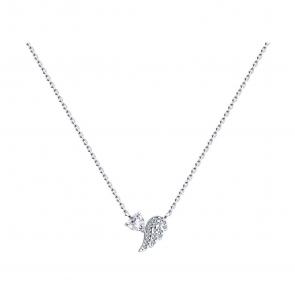 Серебряное колье SOKOLOV с фианитом 94070656-91 фото