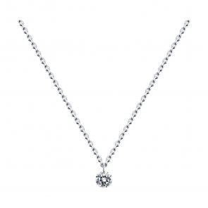 : Колье из серебра с фианитом 94070921-91 фото