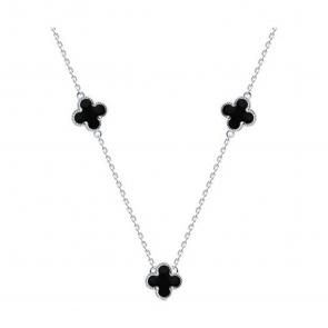 Серебряное колье SOKOLOV с эмалью 94070950 фото