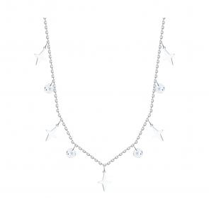 : Колье из серебра с фианитами 94070992-91 фото