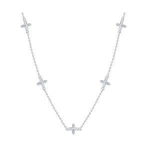 Серебряное колье SOKOLOV 94071047 фото