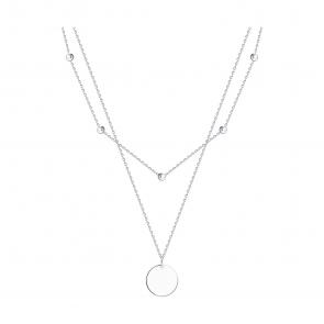 Серебряное колье SOKOLOV 94071228 фото