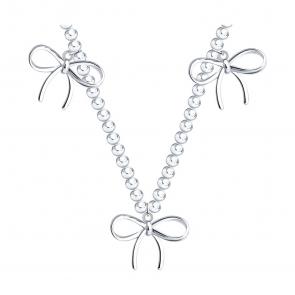 Серебряное колье SOKOLOV 94071256 фото