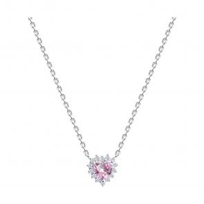 Серебряное колье SOKOLOV с фианитом 94071280-91 фото