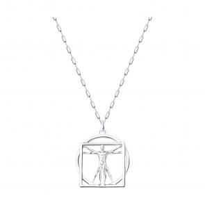 Серебряное колье SOKOLOV 94071313 фото