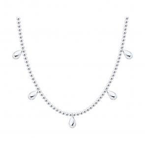 Серебряное колье SOKOLOV 94071315 фото