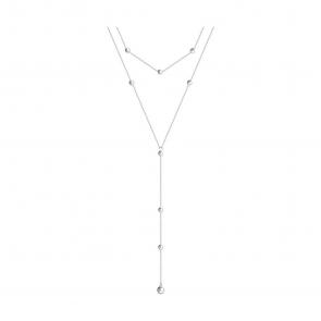 Серебряное колье SOKOLOV 94071318 фото