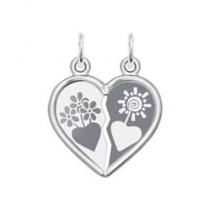 Серебряная подвеска SOKOLOV 94100019 фото