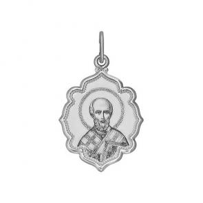 Серебряная подвеска-иконка SOKOLOV 94100223 фото