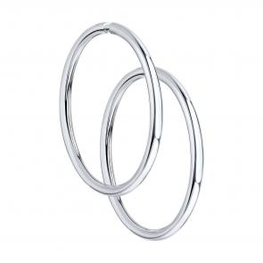 Серебряные серьги SOKOLOV 94140042 фото