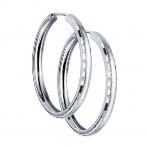 Серебряные серьги SOKOLOV 94140066 фото