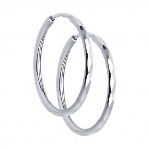 Серебряные серьги SOKOLOV 94140072 фото