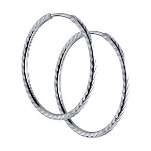 Серебряные серьги SOKOLOV 94140073 фото