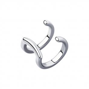 Одиночная серьга из серебра SOKOLOV 94170140 фото