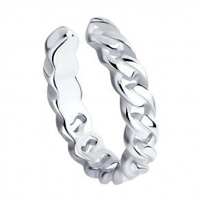 Одиночная серьга из серебра SOKOLOV 94170237 фото