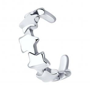 Одиночная серьга из серебра SOKOLOV 94170253 фото