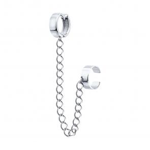 Одиночная серьга из серебра SOKOLOV 94170300 фото