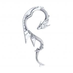 Одиночная серьга из серебра Символ года Дракон SOKOLOV 94170328 фото