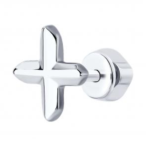 Одиночная серьга из серебра SOKOLOV 94170350 фото