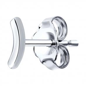 Одиночная серьга из серебра SOKOLOV 94170400 фото