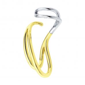 Одиночная серьга из золоченого серебра SOKOLOV 94170453 фото