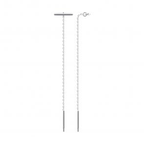 Серебряные серьги SOKOLOV 94170457-91 фото