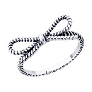 Кольцо из черненого серебра Diamant 95-110-00064-1 фото