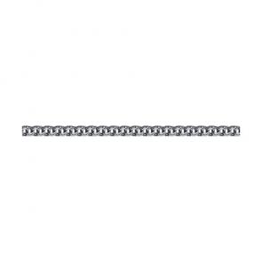 Браслет плетение Бисмарк из черненого серебра Diamant 95-150-14050-1 фото