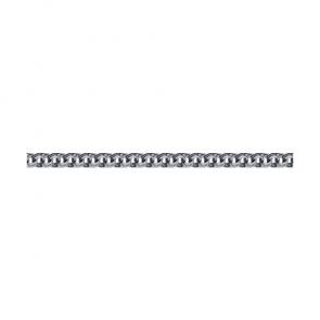 Браслет плетение Бисмарк из черненого серебра Diamant 95-150-14060-1 фото