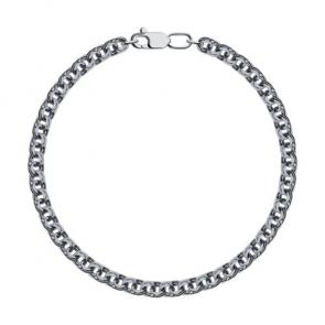 Серебряный браслет плетение Бисмарк Diamant 95-150-14070-1 фото