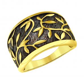 Кольцо из лимонного серебра SOKOLOV 95010099 фото