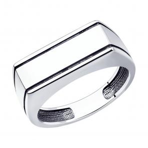 Кольцо из черненого серебра SOKOLOV 95010197 фото