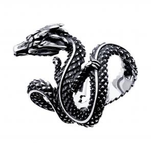 Кольцо из черненого серебра Символ года Дракон SOKOLOV 95010227 фото