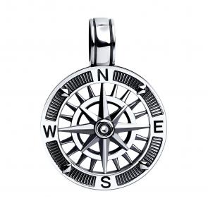 Подвеска из черненого серебра SOKOLOV 95030154 фото